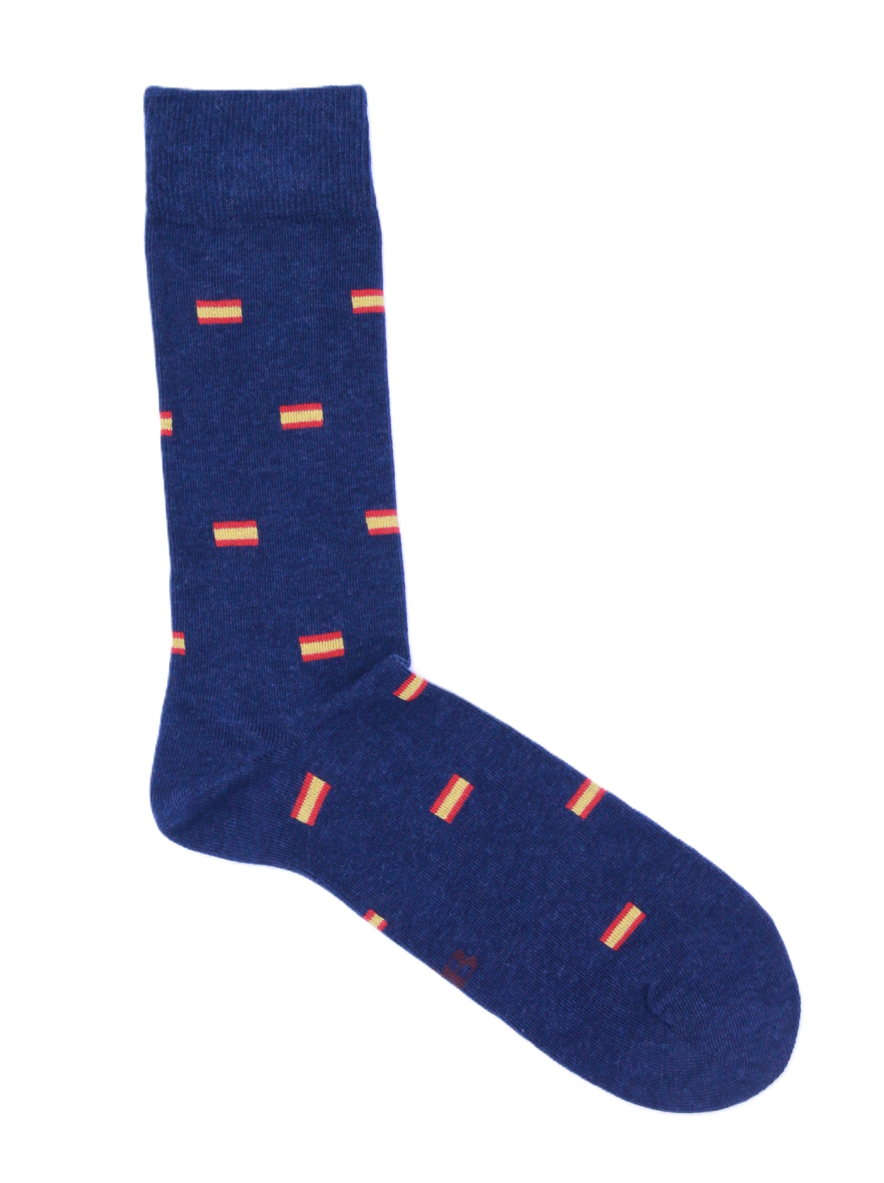 CALCETINES BANDERA ESPAÑA AZUL MARINO