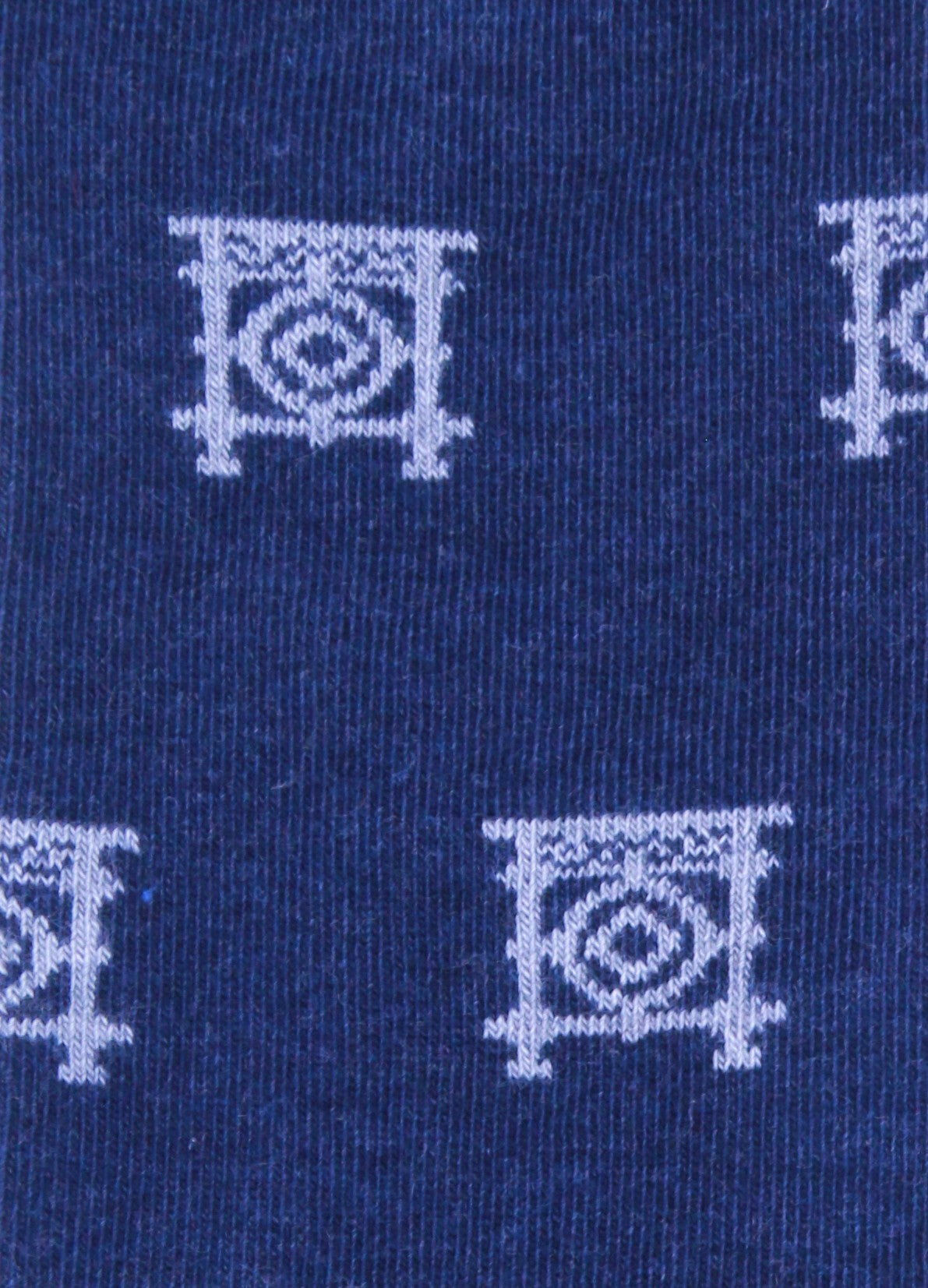 CALCETINES BARANDILLA DE LA CONCHA AZUL MARINO/GRIS