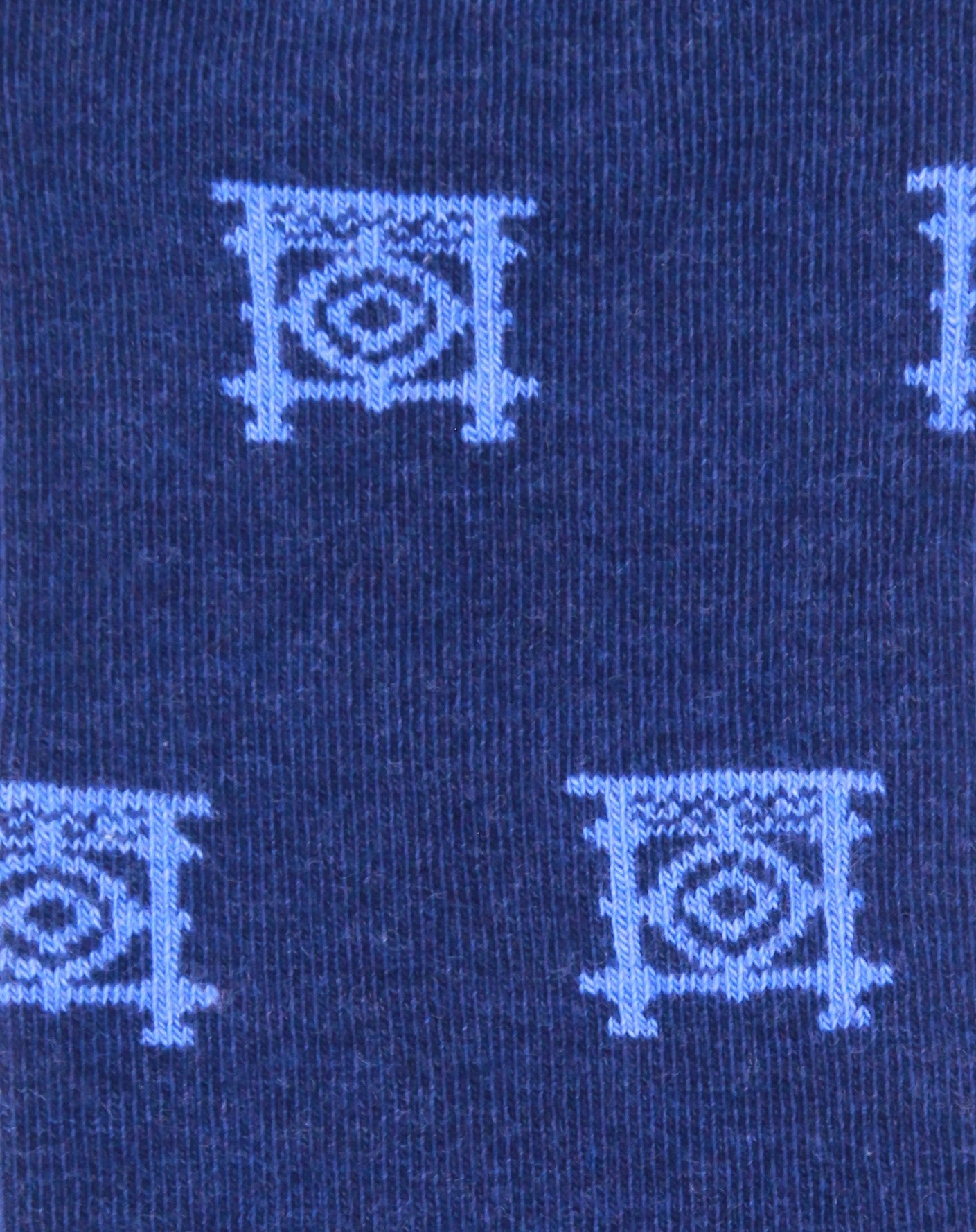 CALCETINES BARANDILLA DE LA CONCHA AZUL MARINO/AZUL CLARO