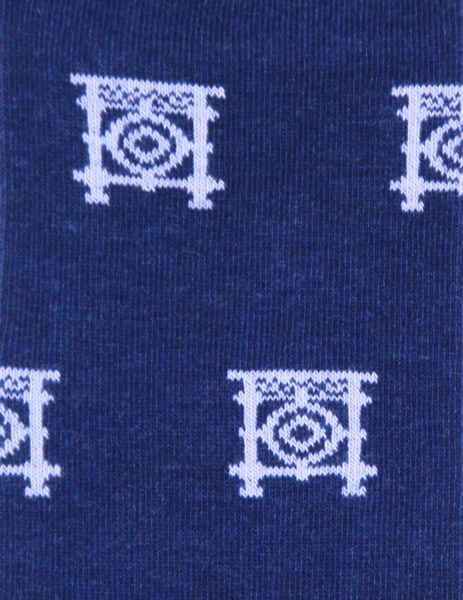 CALCETINES BARANDILLA DE LA CONCHA AZUL MARINO/BLANCO