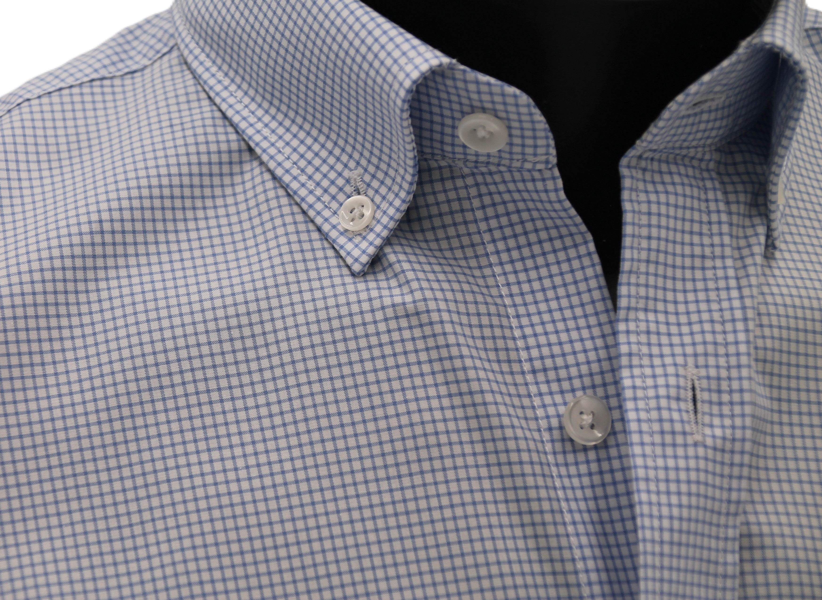 CAMISA BYB X THOMAS MASON - CUADRO FINO / BOLSILLO