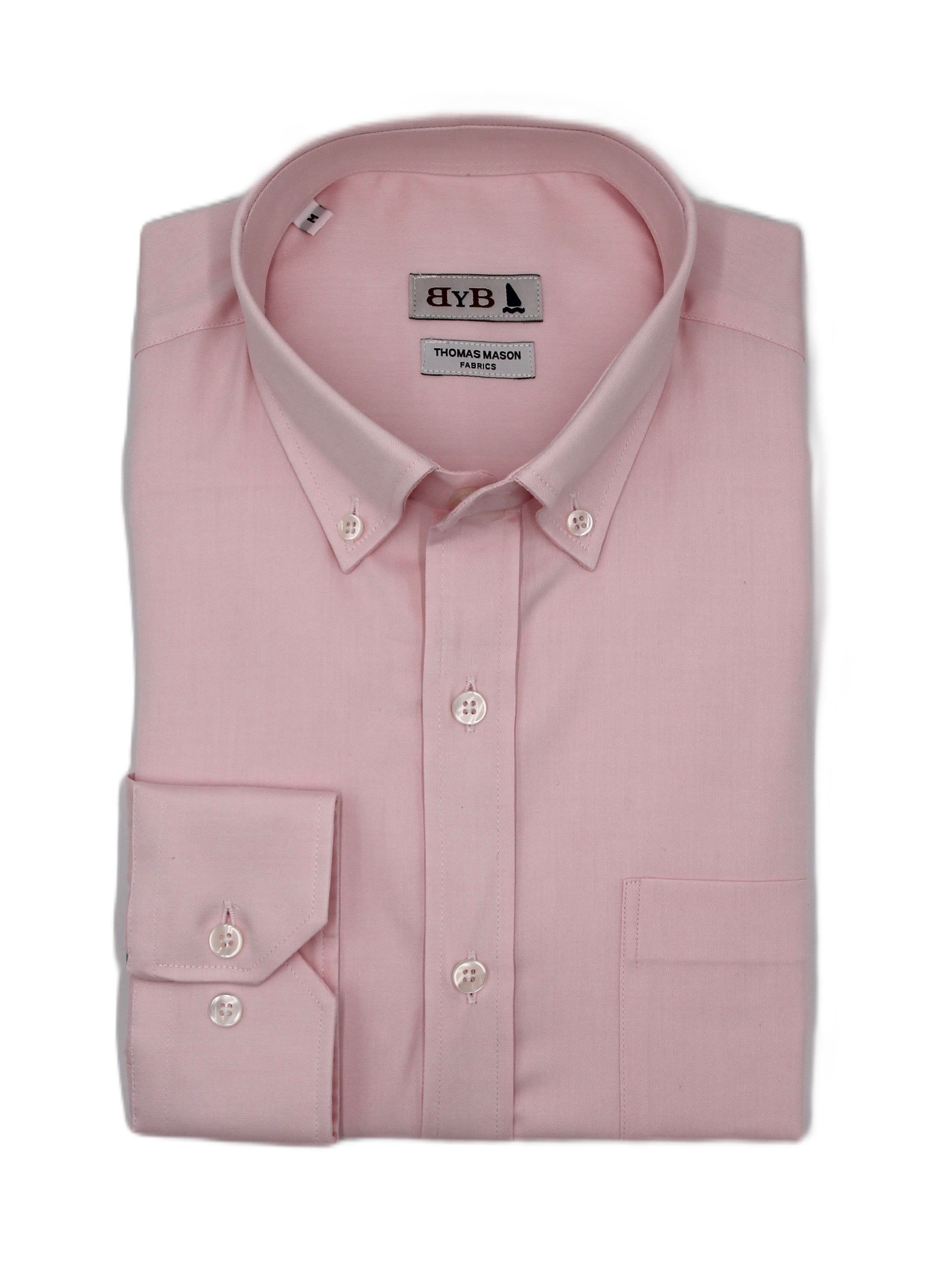 CAMISA BYB X THOMAS MASON - ROSA / BOLSILLO