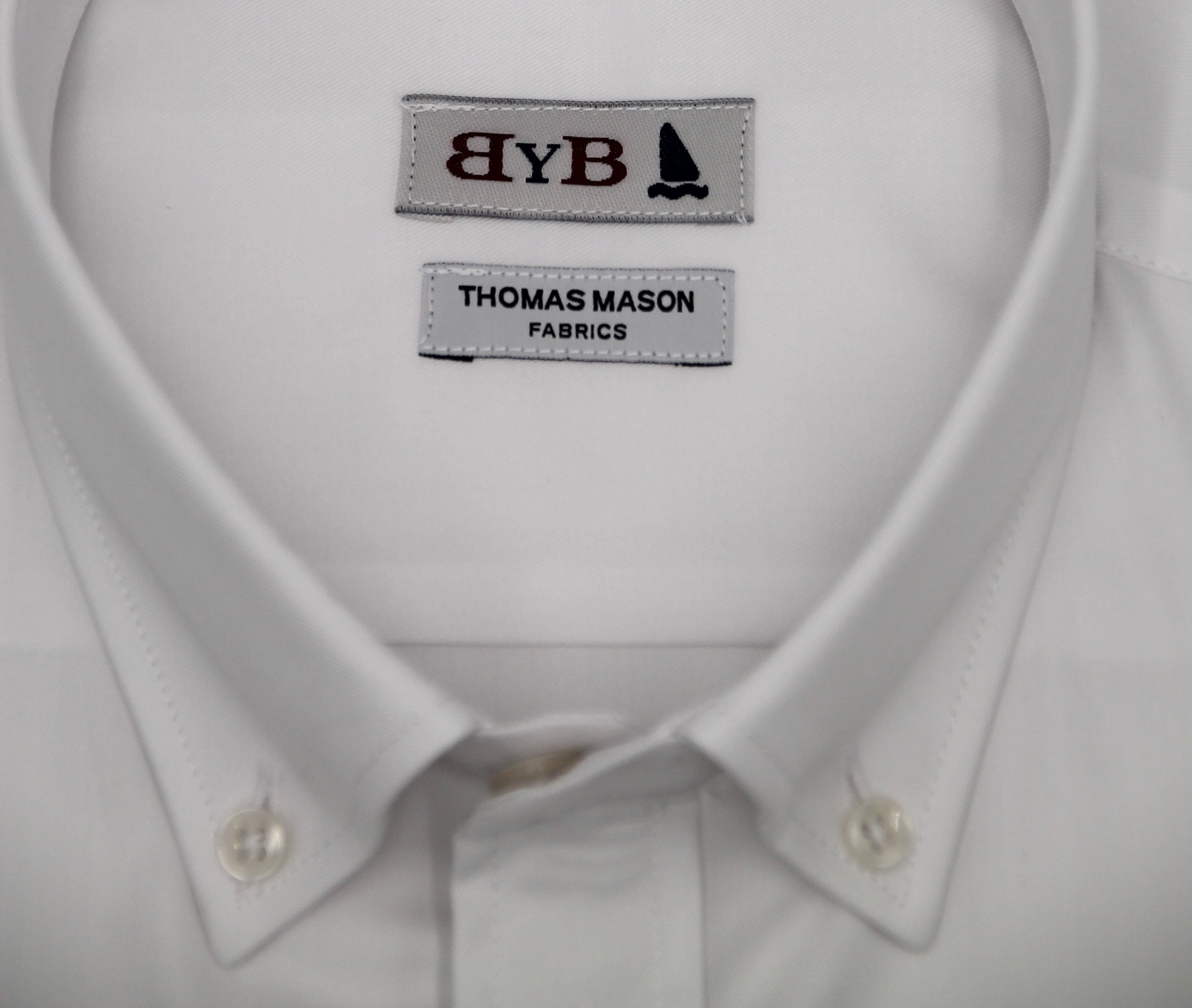 CAMISA BYB X THOMAS MASON - BLANCA / BOLSILLO