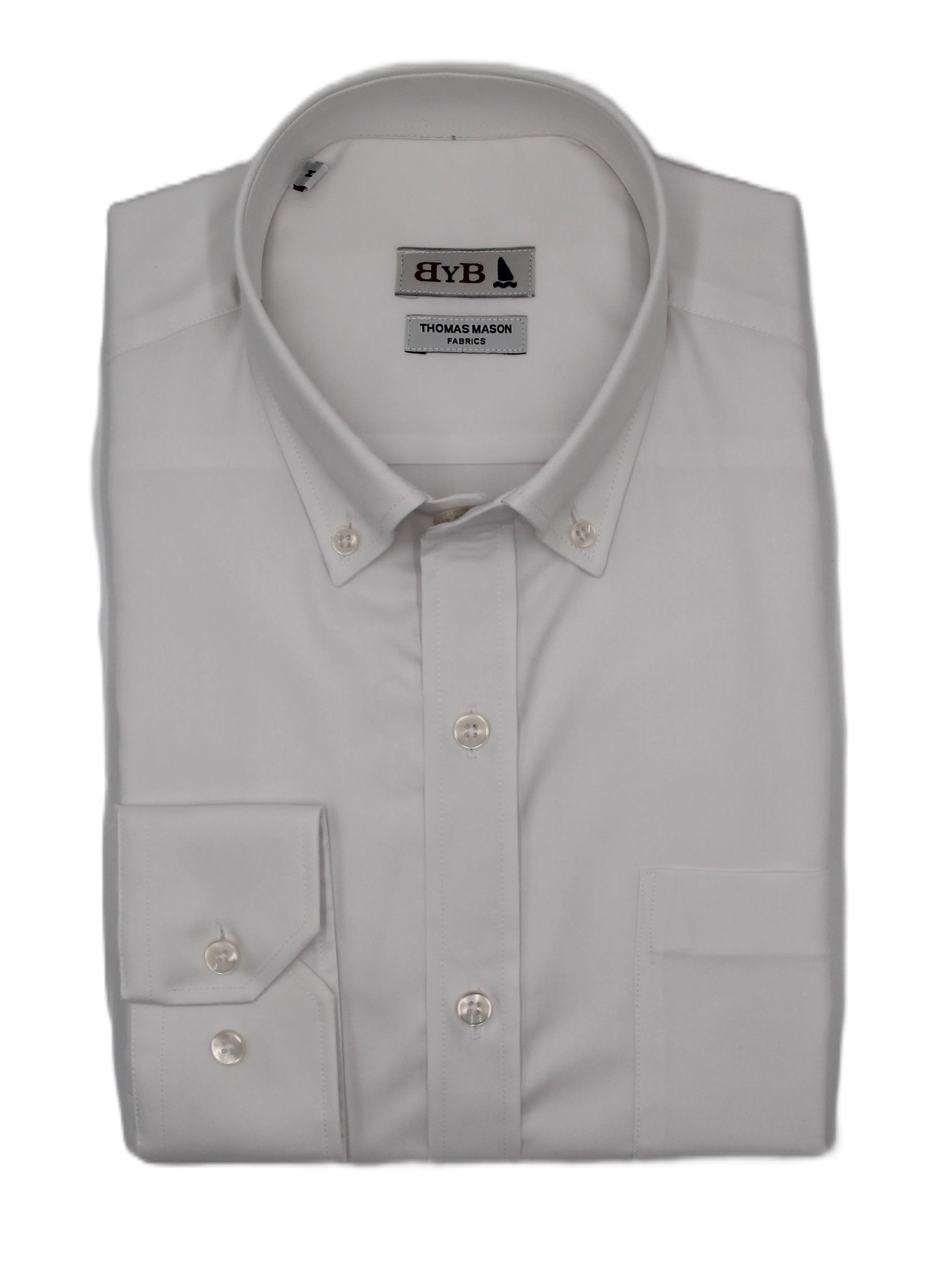 CAMISA BYB X THOMAS MASON - BLANCA / BOLSILLO