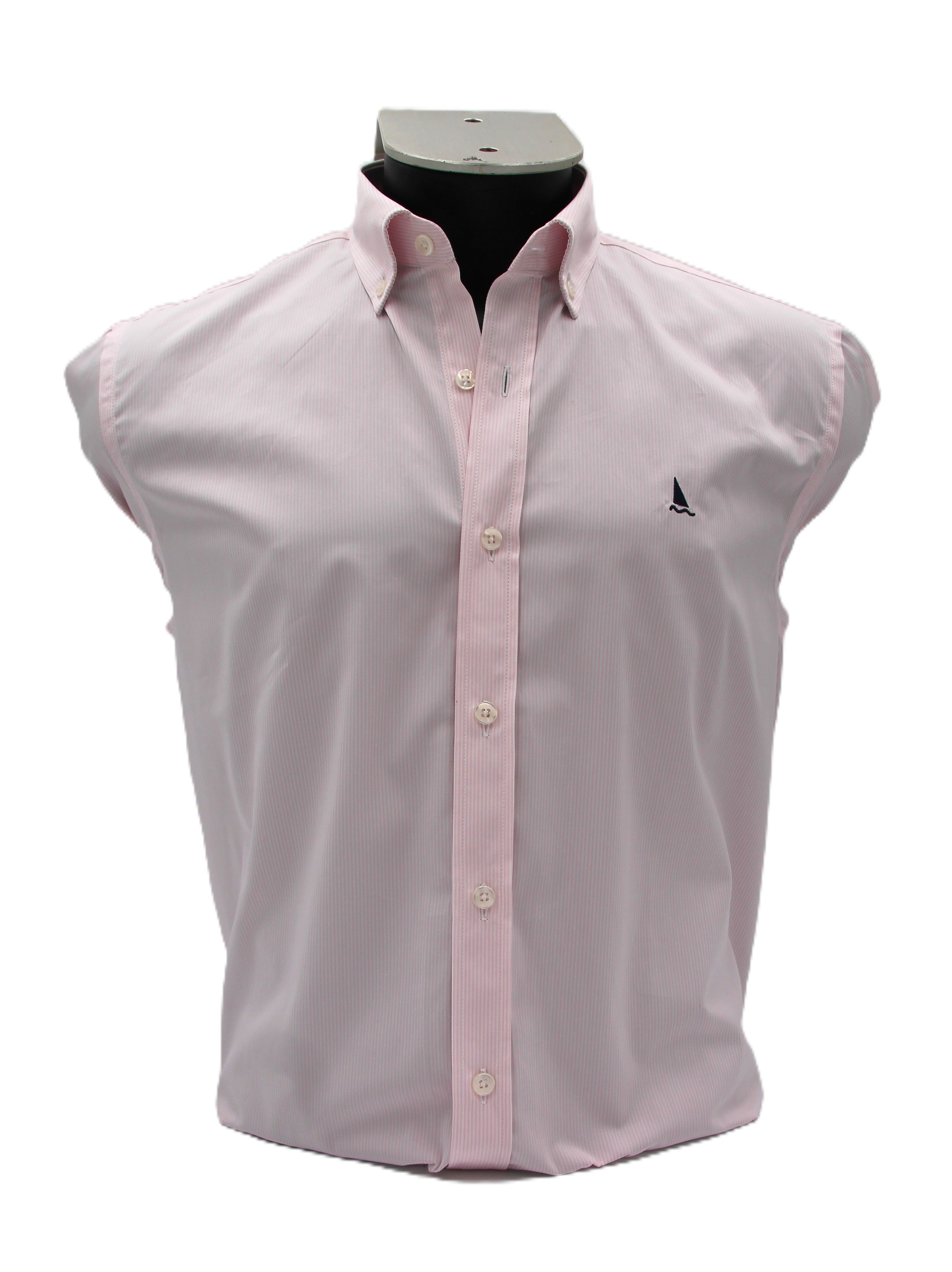 CAMISA BYB X THOMAS MASON - RAYAS ROSA