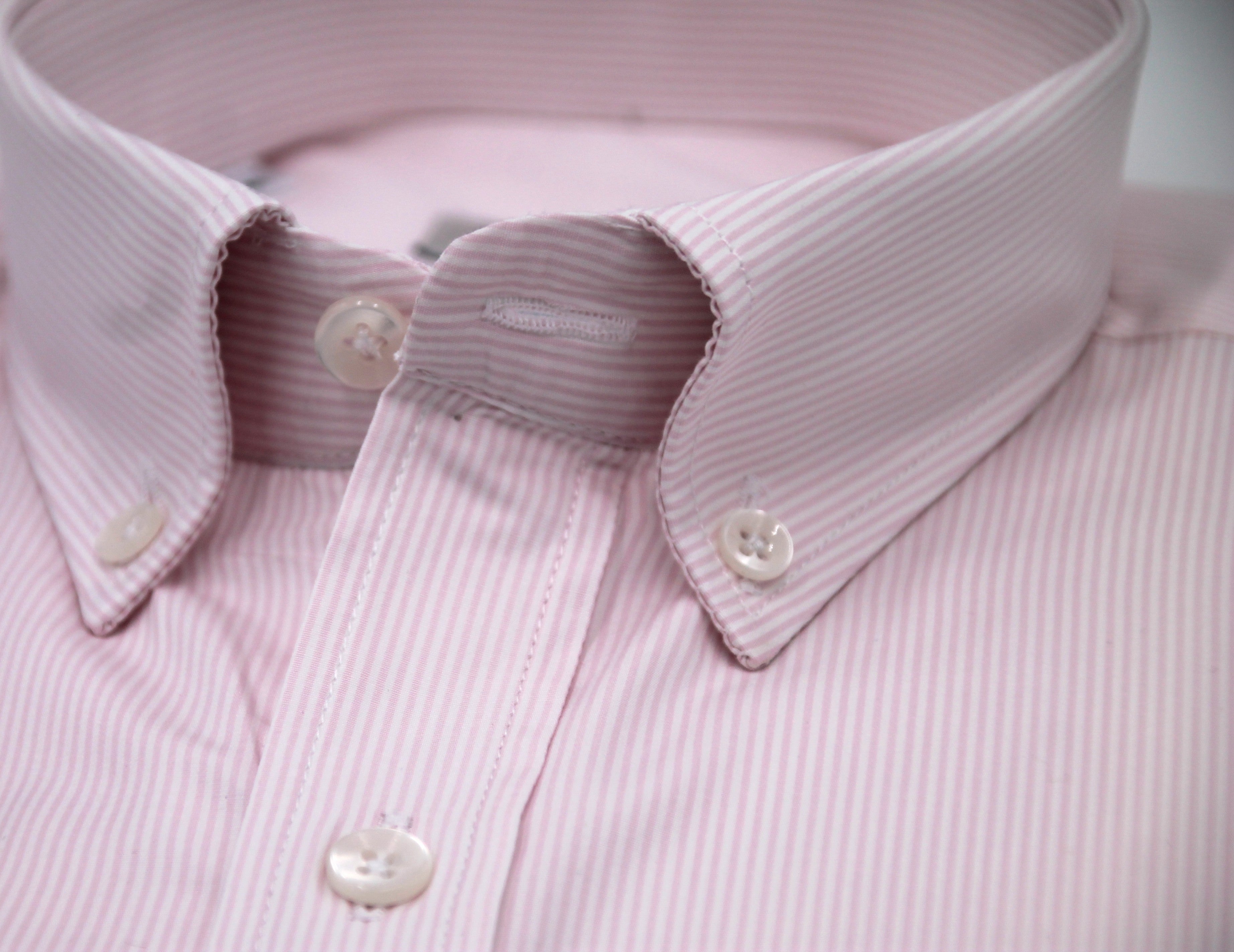CAMISA BYB X THOMAS MASON - RAYAS ROSA